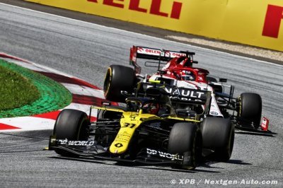 Ocon marque ses premiers points pour Renault F1