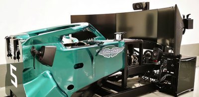 Vettel possède désormais un simulateur Aston Martin F1 chez lui