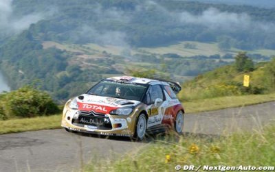 Kris Meeke pointe au 2ème rang en Allemagne