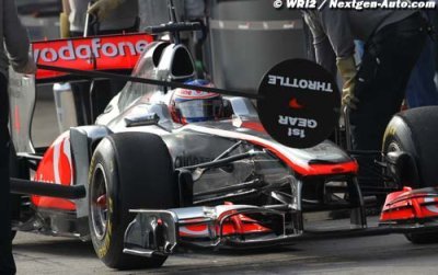 Button est inquiet pour la première course