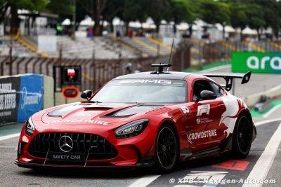 Mercedes va installer un LiDAR sur la Safety Car en F1