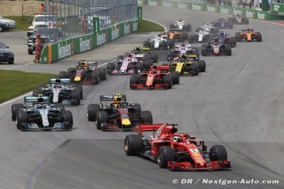 La Formule 1 dévoile le calendrier provisoire pour 2019