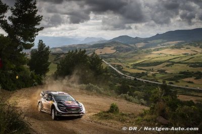 Sardaigne, après ES9&nbsp;: Ogier émerge de la boue en tête