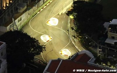 Modification du tracé à Singapour