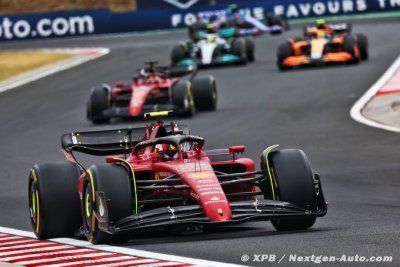 Sainz est ’perplexe’ après la course de Ferrari au Hungaroring