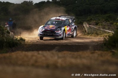 Sardaigne, ES1&nbsp;: Ogier prend les commandes