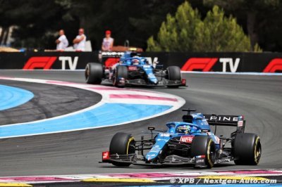 Quatre petits points pour Alpine F1 et Alonso à domicile