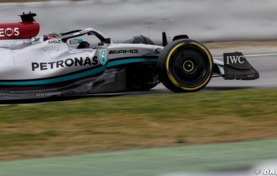Une ’révolution’ à venir sur la Mercedes F1 W13 aux essais de Bahreïn