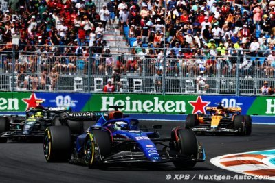 Williams F1 n’avait ’pas le rythme’ pour espérer le top 10 à Miami