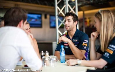 Ricciardo impressionne ses collègues
