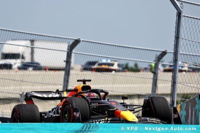A l’arrêt, Verstappen a vécu une journée ’pénible’ à Miami