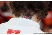 Alonso has samurai tattoo