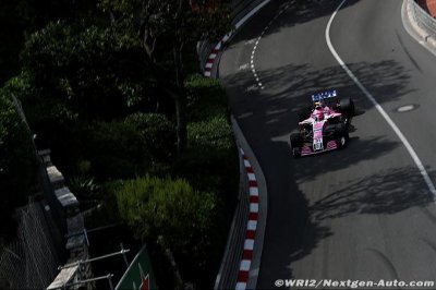 Le nouvel aileron avant de Force India prend encore du retard