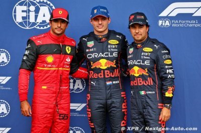 Verstappen tops qualifying in Belgium but grid penalties give Sainz pole