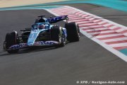 Alpine F1 entame la finale à Abu Dhabi d'un bon pied