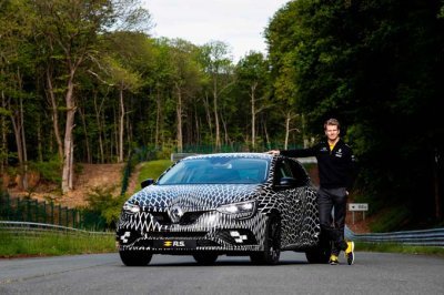 Hulkenberg a piloté avec la nouvelle Mégane RS à Monaco