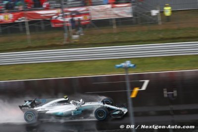 Mercedes mécontente du service de Météo France à Monza