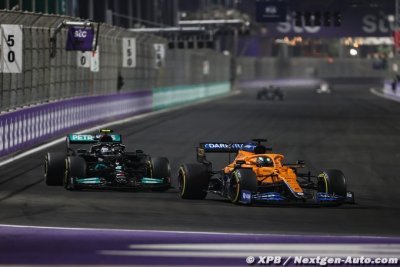 McLaren tire un trait sur la 3e place malgré 11 points à Djeddah