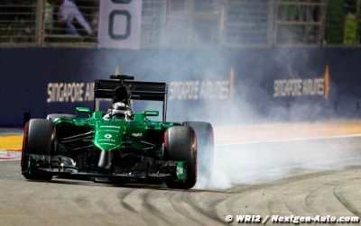 Qualifying - Singapore GP report: Caterham Renault
