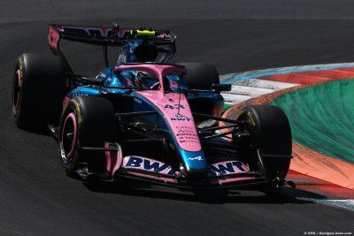 Gasly seulement 14e à Monza, Alpine doit encore trouver du rythme