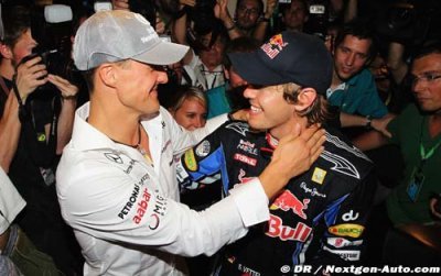 Schumacher n’a pas investi sur Vettel