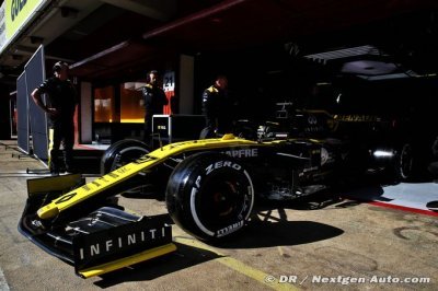 Renault F1 poursuit sur le même mode de fonctionnement à Barcelone
