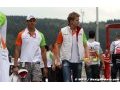 Sutil et Hulkenberg en lutte chez Force India