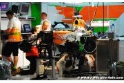 Force India team member leaving Bahrain after attack