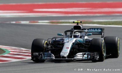 Barcelone, Jour 2&nbsp;: Bottas en tête à la pause devant Giovinazzi