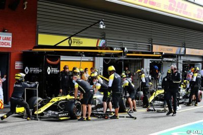 Hakkinen voit la patte de Pat Fry dans les progrès de Renault F1