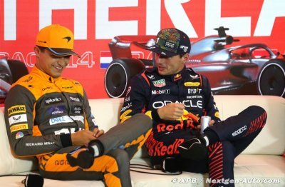 Norris aimerait faire équipe avec Verstappen... chez McLaren F1&nbsp;!