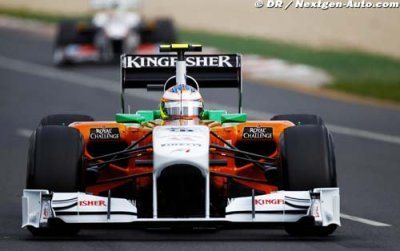 Paul di Resta a le sourire après le GP d’Australie