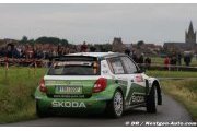 SS2: Hanninen survives trip into ditch to lead