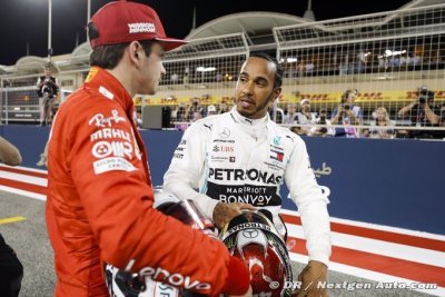 Hamilton fighting ’both’ Vettel and Leclerc