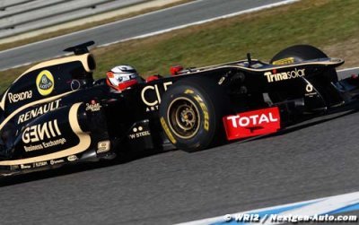 Raikkonen et Lotus ralentis par la direction assistée