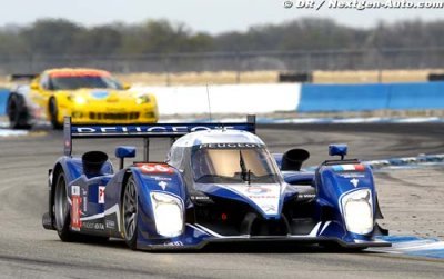 Une première étape réussie pour Peugeot à Sebring
