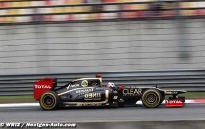 Lotus visera un bon résultat d’ensemble en course