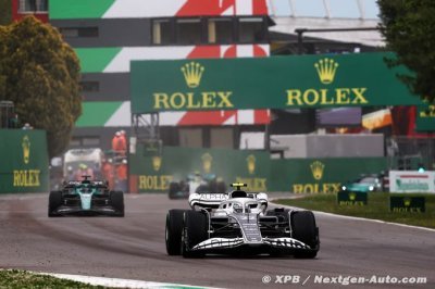 Tsunoda livre une prestation très solide, Gasly piégé dans le train DRS