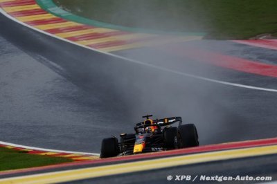 Penalised Verstappen still confident for Spa win