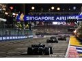 Singapour, une course de ‘gestion' pour Pirelli