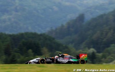 Force India pense avoir loupé un podium hier en Autriche