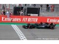 Hamilton a progressé dans le développement de la Mercedes