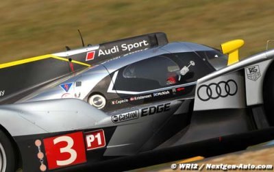 Audi en essais à Sebring