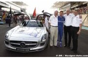 Safety car notched up milestone in Abu Dhabi