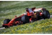 Jules Bianchi en piste à Fiorano