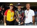 Mark Webber wins DHL Fastest Lap Award 2011