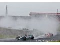 La F1 a besoin de 'trouver une solution' pour la visibilité par temps humide