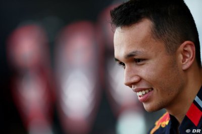 Un premier podium en F1 n’est pas une obsession pour Albon