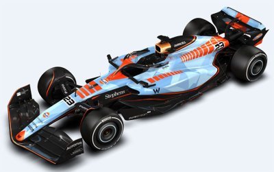 Williams F1 dévoile sa livrée Gulf pour trois Grands Prix