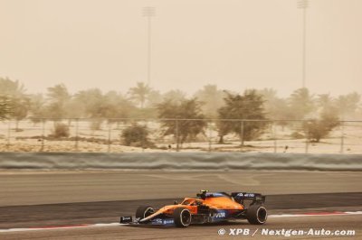Norris espérait un retour au volant plus simple à Bahreïn